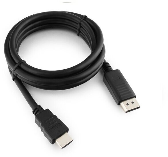 Аксессуар Gembird Cablexpert DisplayPort to HDMI 20M/19M 1.8m Black CC-DP-HDMI-6