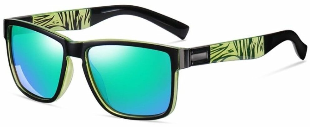 Поляризованные солнцезащитные Анти-УФ очки 3041 для вождения, рыбалки, велоспорта и пр. - зеленые