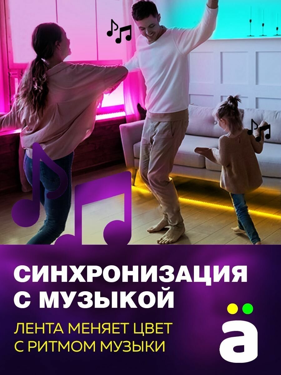 Светодиодная лента 25м 450 LED RGB многоцветная - фотография № 5