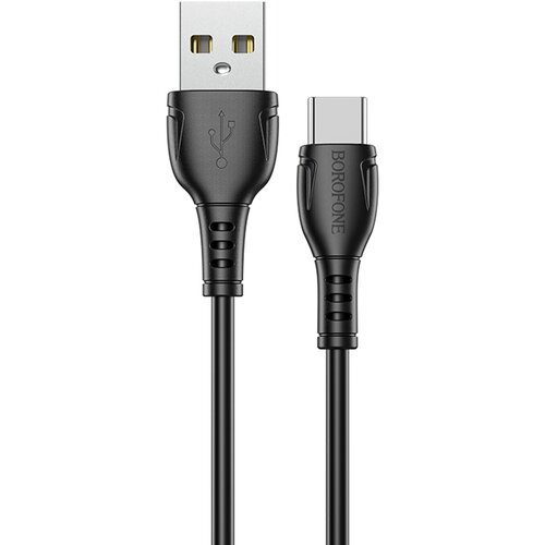 Кабель USB - Type-C Borofone BX51 Triumph, 1.0м, 3.0A, цвет: черный, не упакован кабель usb type c borofone bx51 triumph 1 0м 3 0a цвет черный не упакован