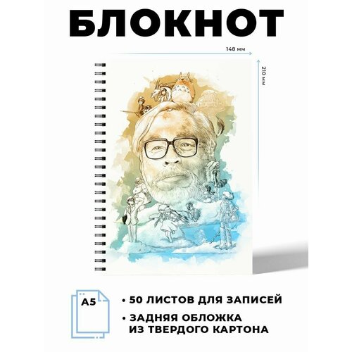 Тетрадь в клетку аниме Хаяо Миядзаки