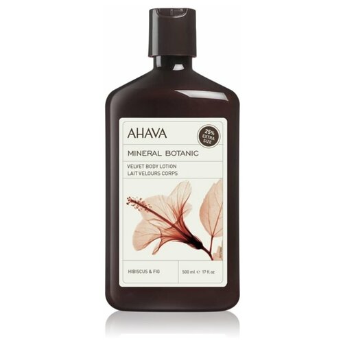 AHAVA Крем для тела Mineral Botanic Velvet Body Hibiscus & Fig, 500 мл бархатистое жидкое крем мыло гибискус и инжир 500 мл