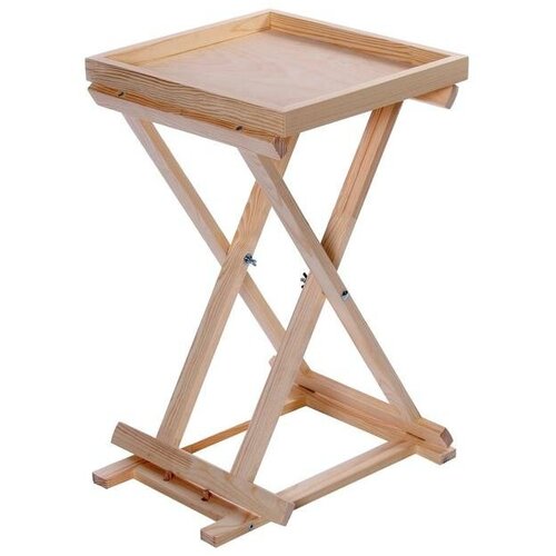 Столик для красок складной 38 х 40 х 64 см, сосна столик для ноутбука складной 30х50 см дерево