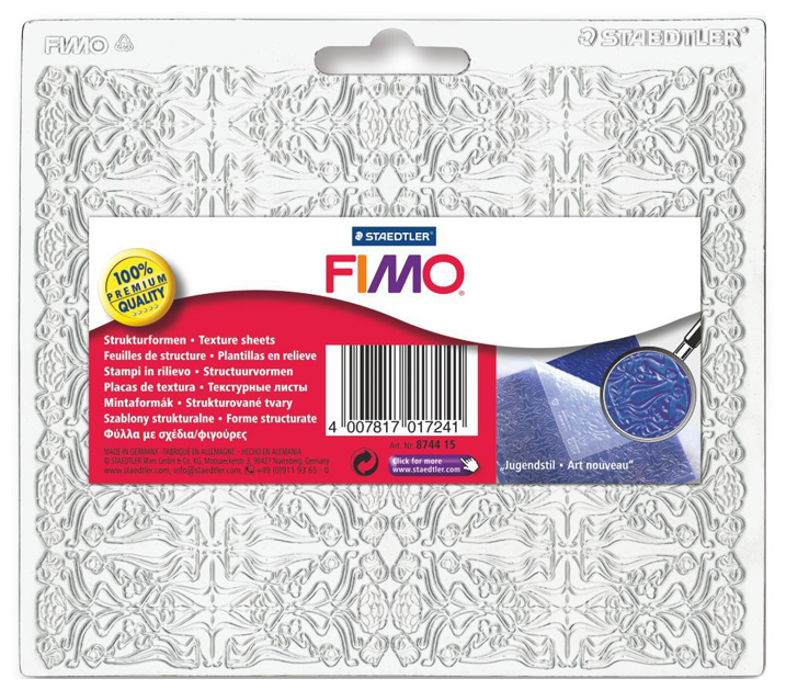 Текстурный лист Fimo 8744 15 Модерн, цена за 1 шт.