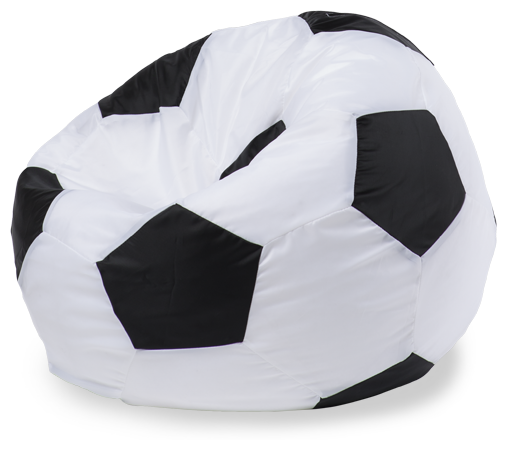 Комплект чехлов «Мяч», XXL, оксфорд, Белый и черный
