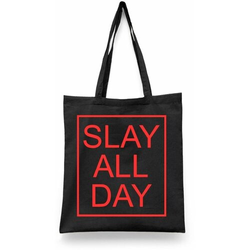 фото Сумка шоппер каждому своё, черный