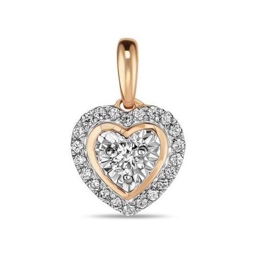 фото Лукас золотая подвеска с бриллиантами p01-d-igp-17399