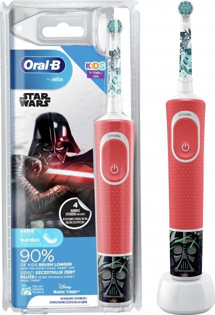 Зубная щётка электрическая Oral-B D100.413.2K Vitality 100 Kids Star Wars