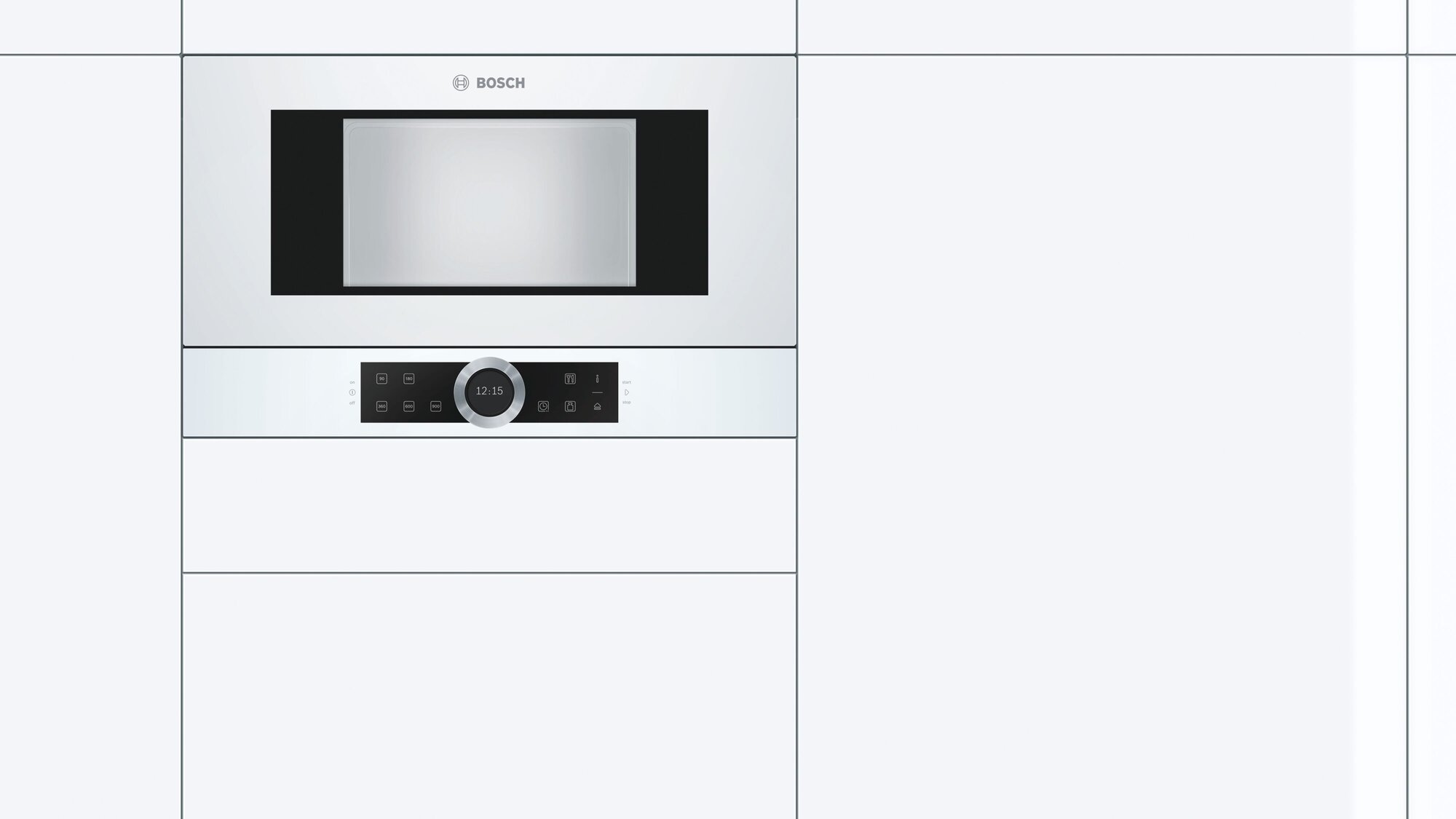Микроволновая печь встраиваемая Bosch BFL634GB1, черный — купить в ...