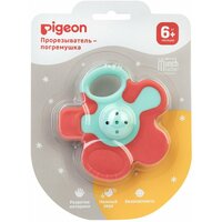 PIGEON Прорезыватель-погремушка Munch teether, 6 мес.