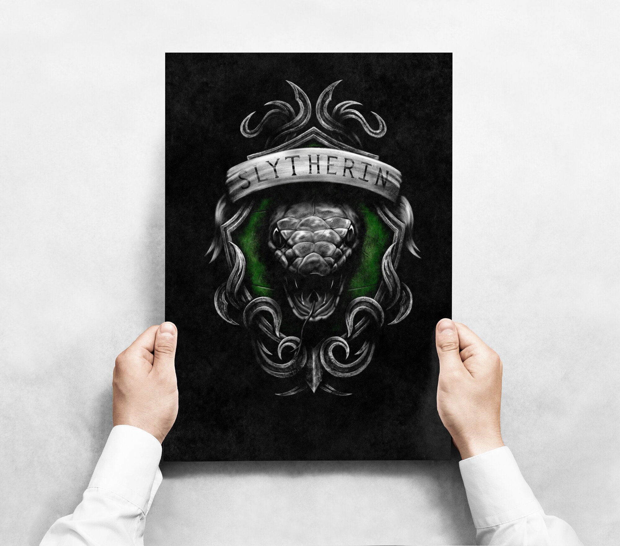 Постер "Вселенная Гарри Поттера" А3 (30х42 см) / Плакат интерьерный (без рамы)