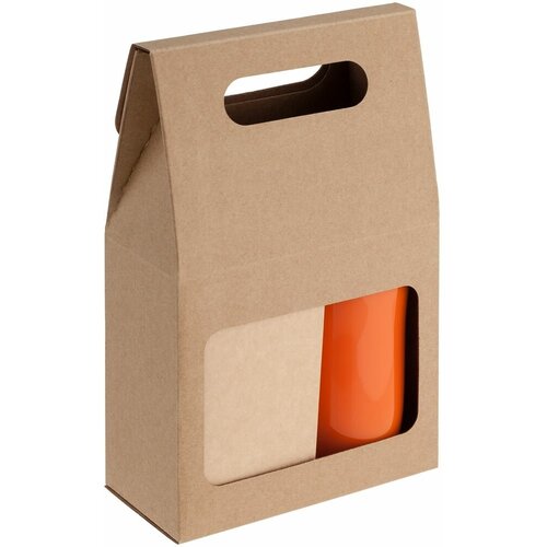 Набор Alliance, оранжевый, чай: 18,5x8x4,5 см; термостакан: высота 14,5 см; диаметр 7,3 см; упаковка: 16,2х25,5х7,8 см, пластик; пищевая сталь; карто набор alliance зеленый