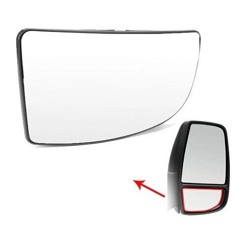 Стекло зеркала Ford Transit 14-19- снизу-справа FASE FSE 11-365-004 1007₽