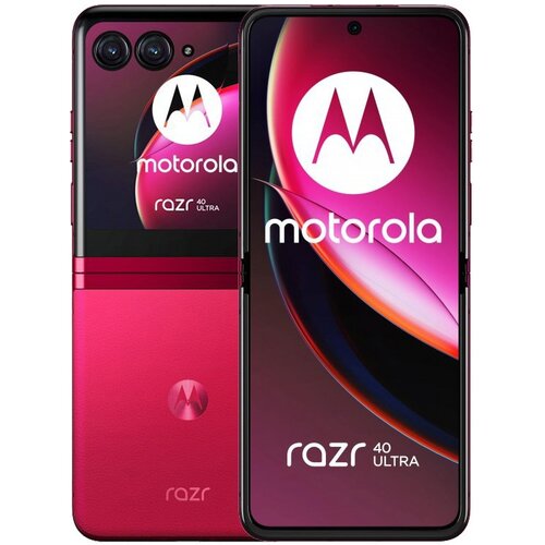 Смартфон Motorola Razr 40 Ultra 8/256 ГБ, Dual: nano SIM + eSIM, viva magenta