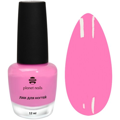 Planet nails Лак для ногтей С эффектом гелевого покрытия, 12 мл, 871