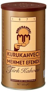 Кофе молотый Kurukahveci Mehmet Efendi жестяная банка, 500 г