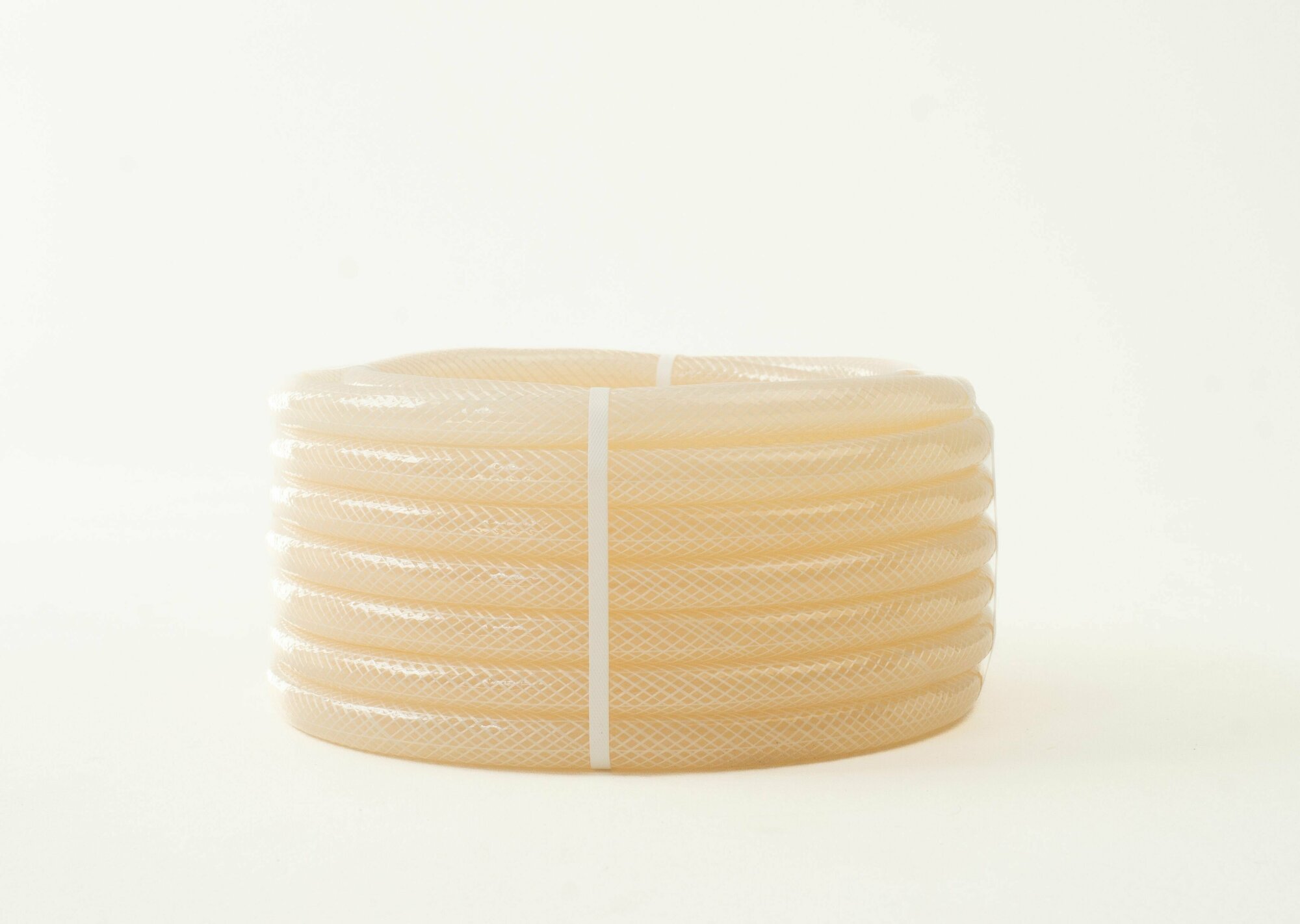 Шланг силиконовый 20м армированный прозрачный d3 4 толщ  стенки 2 5мм