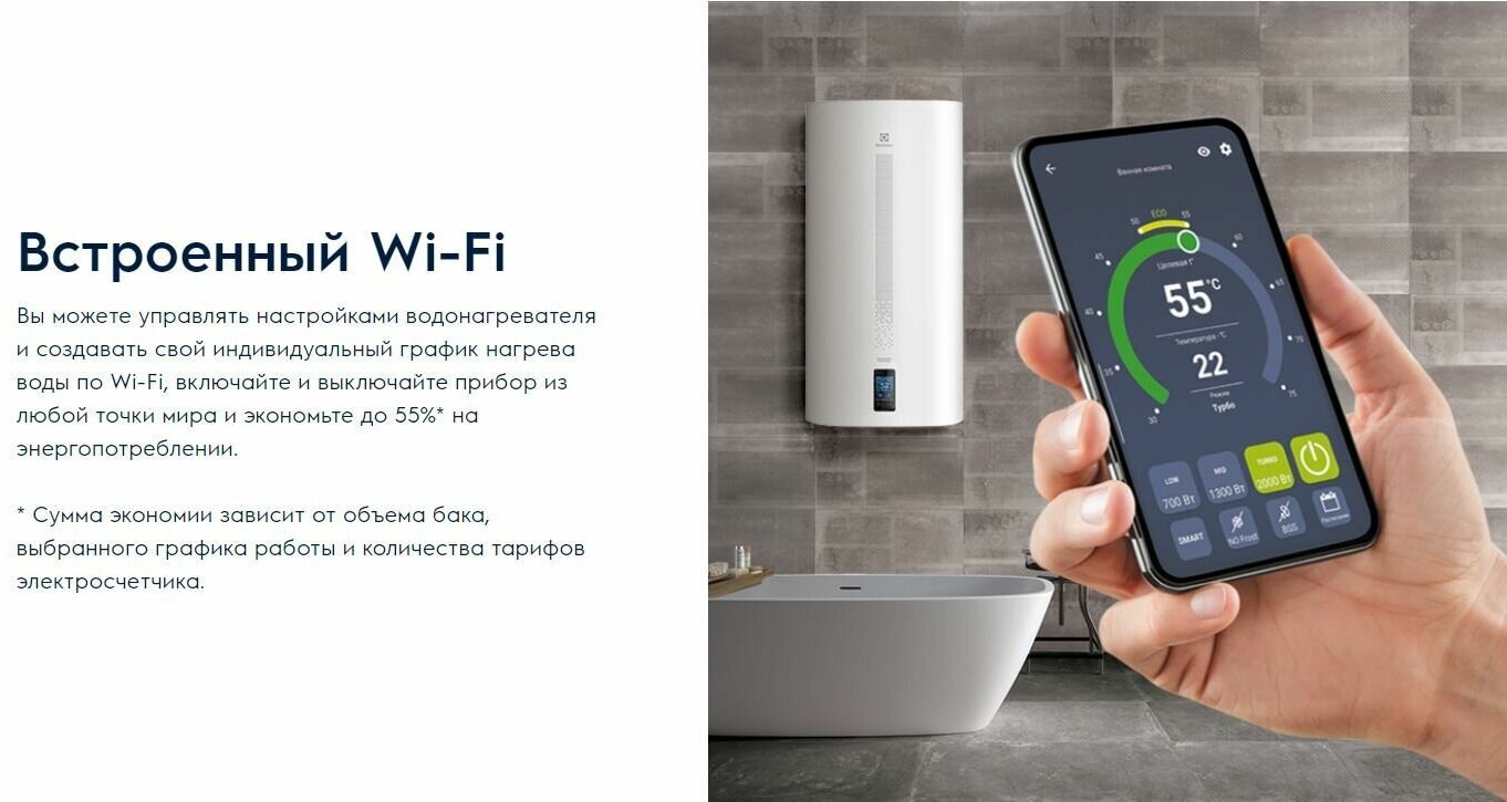 Водонагреватель накопительный Electrolux EWH 100 Smartinverter - фотография № 11