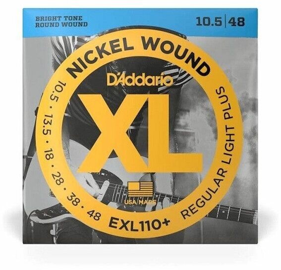 D'Addario EXL110+ Струны для электрогитары 10,5-48