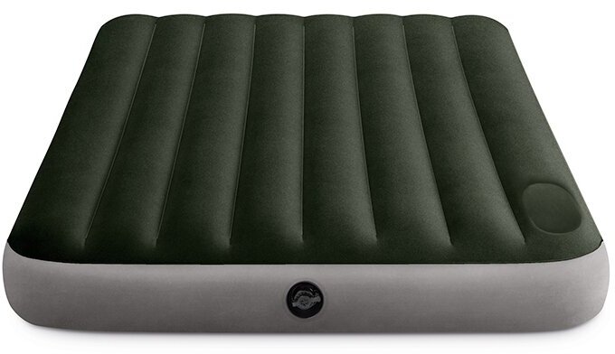 Надувной матрас Intex Full Dura-Beam Downy Airbed with Built-in Foot Pump (64762)