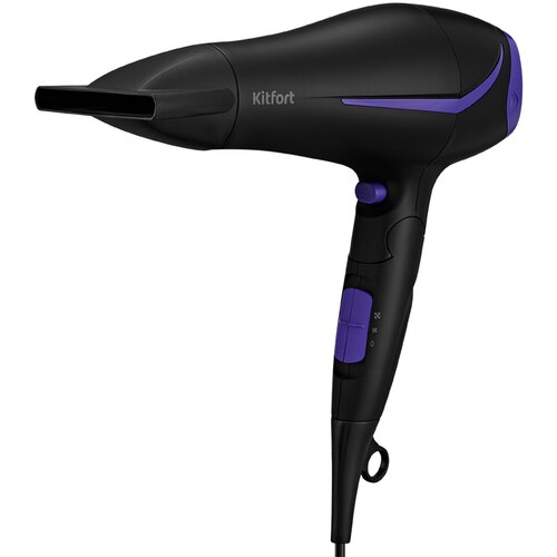 Фен Kitfort КТ-3230-1 черно-фиолетовый
