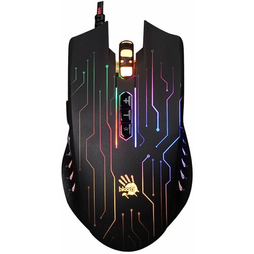 Мышь A4-Tech Bloody Q82 USB чернаярисунок игровая 200200₽