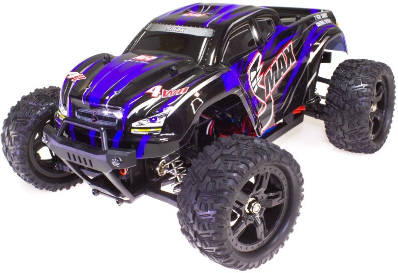 Радиоуправляемая машина внедорожник Smax Brushless RH1635 4WD RTR бесколлекторный двигатель масштаб 1:16 BLUE