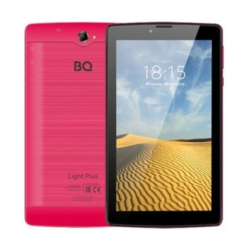 BQ Планшет BQ-7038G Light Plus 7 TN 1024х600 13 ГГц 216 Гб 203 МП красный 520300₽