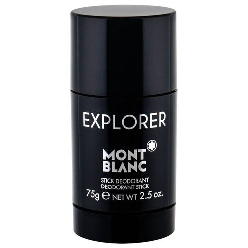 Montblanc Дезодорант-стик Explorer, 75 мл, 75 г парфюмированный дезодорант стик montblanc дезодорант стик explorer