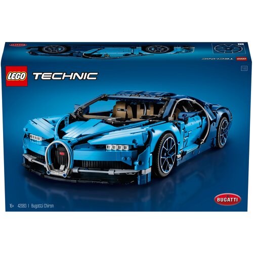 Конструктор LEGO Technic 42083 Bugatti Chiron, 3599 дет. конструктор technic racing club bugatti chiron 291 деталь