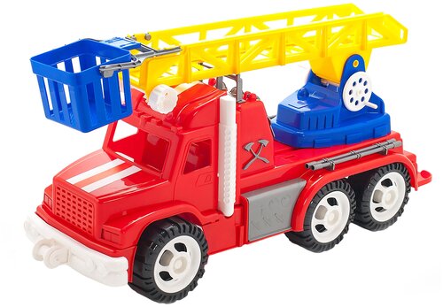 Пожарный автомобиль Karolina toys Профи Пожарная машина 40-0051, 58 см, red