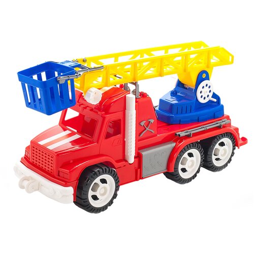 Пожарный автомобиль Karolina toys Профи Пожарная машина 40-0051, 58 см, red пожарный автомобиль karolina