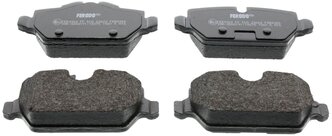 Дисковые тормозные колодки задние Ferodo FDB4383 для Mini Cooper Countryman, Mini Paceman (4 шт.)