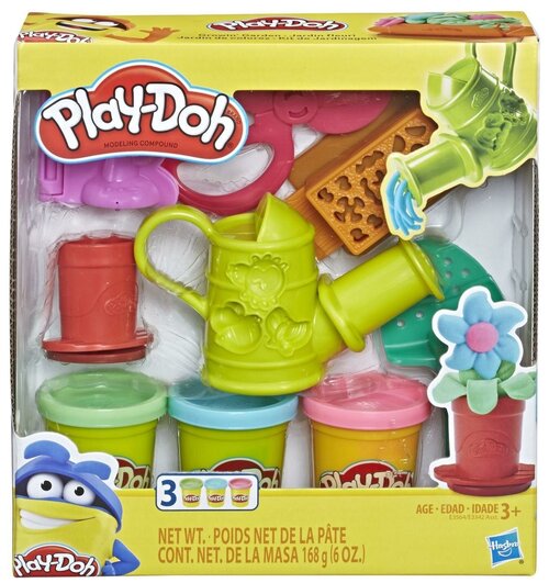 Масса для лепки Play-Doh Садовые инструменты (E3564/E3342) 3 цв.