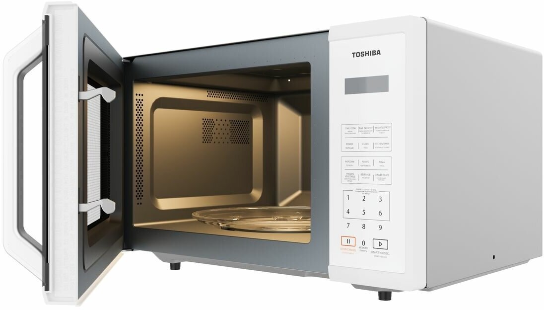 Микроволновая печь соло Toshiba MM-EM24P(WH) - фотография № 8