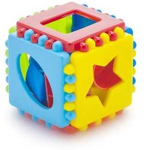 Сортер для малышей Кубик маленький логический