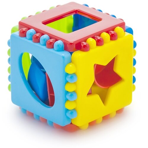 Сортер для малышей Кубик маленький логический головоломка развивающая настольная игра подарок детям