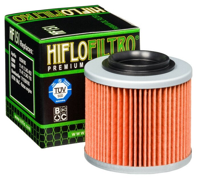 Фильтр Масляный HIFLOFILTRO HF151 - фотография № 1