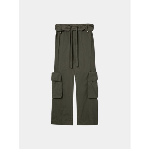 Женские брюки TheOpen Product Rolled Waist Cargo Pants, хаки, размер 1