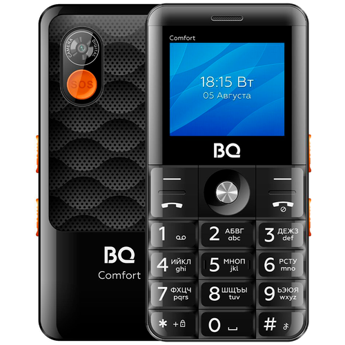 Телефон BQ 2006 Comfort, 2 SIM, черный