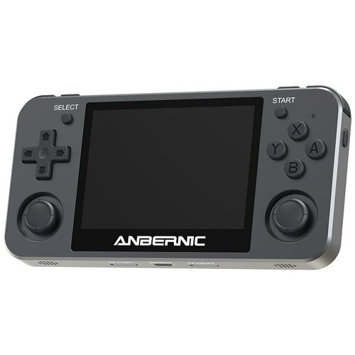 Портативная игровая приставка Anbernic RG 350M (350 в 1) + 350 встроенных игр (Черный)