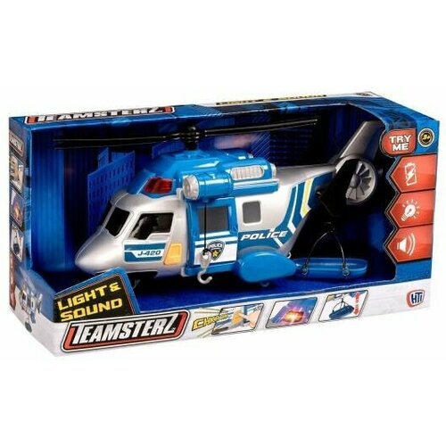 Teamsterz Игрушка Teamsterz Вертолет Спасательный со световыми и звуковыми эффектами 1417123