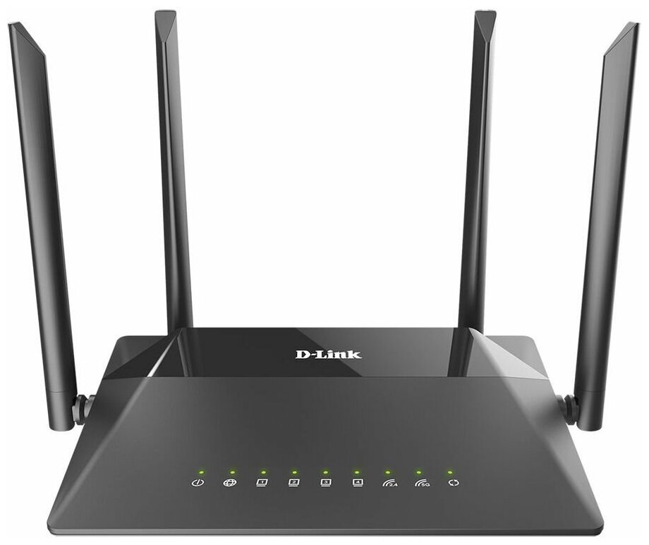 Wi-Fi роутер D-Link DIR-842, AC1200, черный [dir-842/ru/r4a]