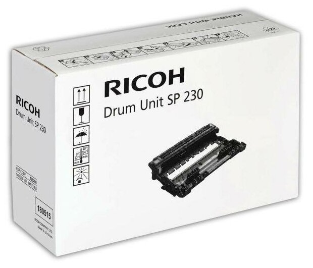 Фотобарабан Ricoh SP 230 для SP 230DNw/SP 230SFNw. Чёрный. 12 000 страниц.