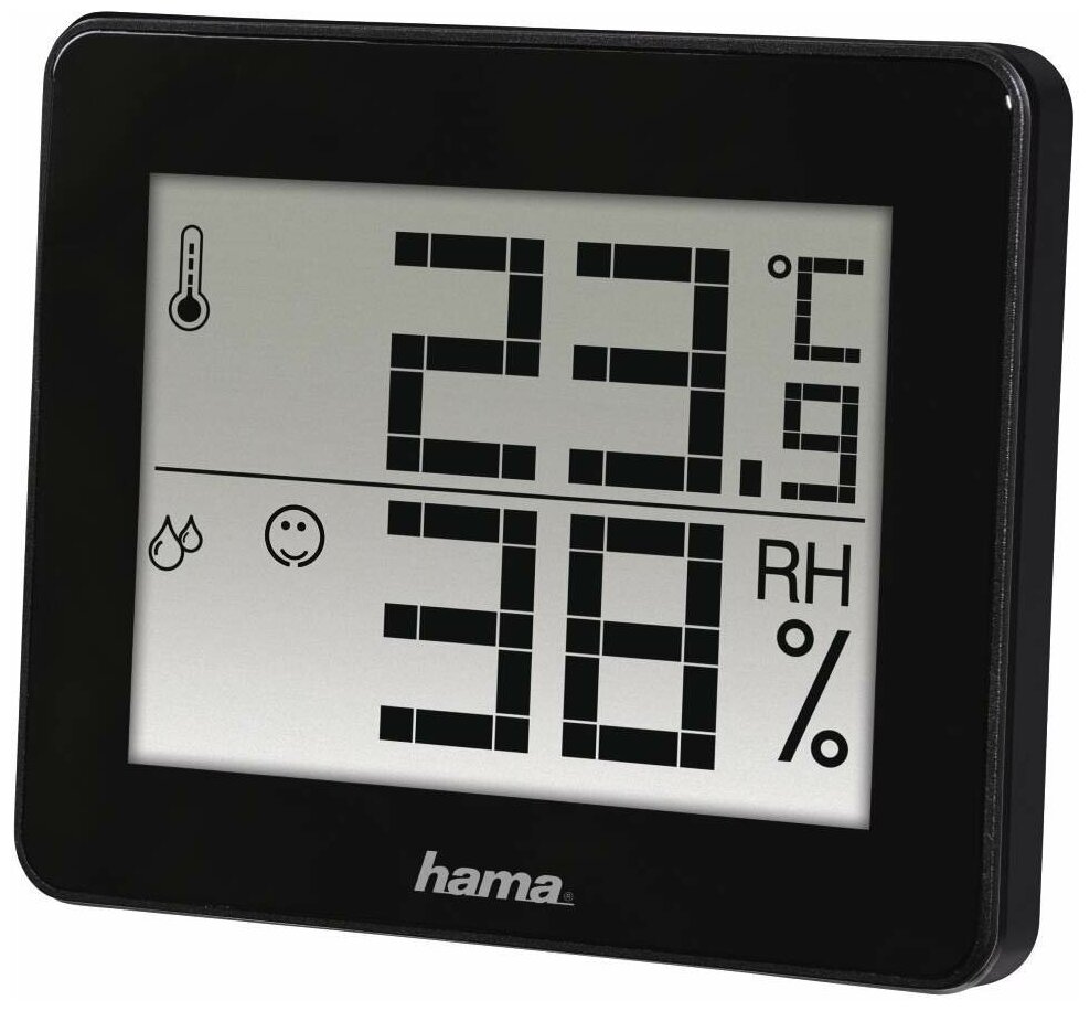 Термометр Hama TH-130 черный (00186361) - фотография № 10