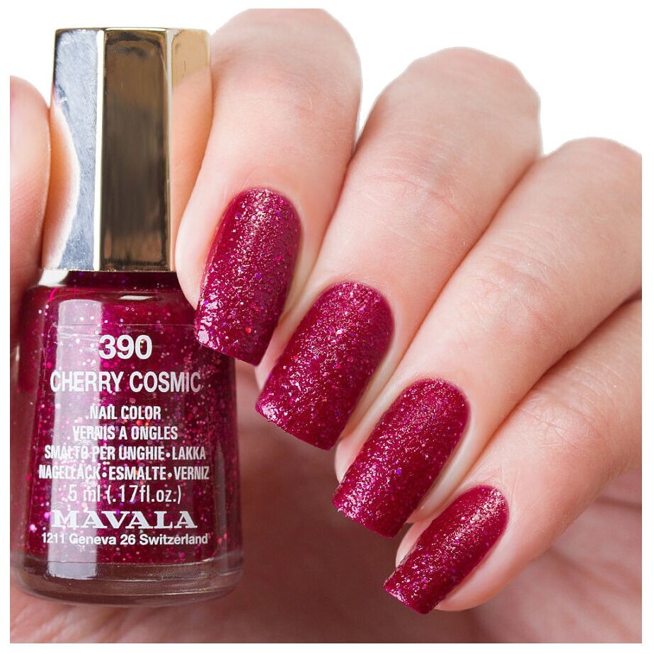 Достоинства и недостатки модели — Mavala Лак для ногтей Nail Color Glitter,...