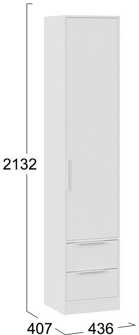 Марли Шкаф для белья (Белый) - фотография № 2