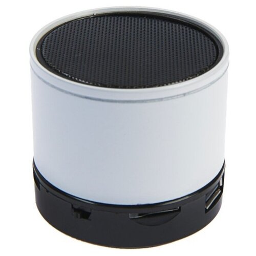 Портативная колонка LuazON Hi-Tech08 3 Вт 300 мАч microSD USB белая 65600₽