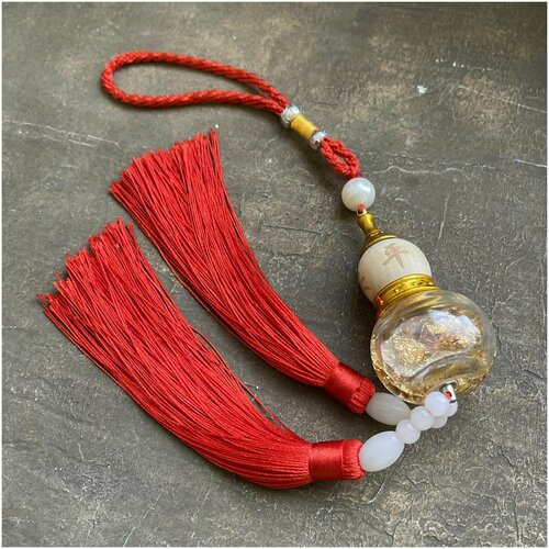 Подвеска с тыквой Ву Лу красная