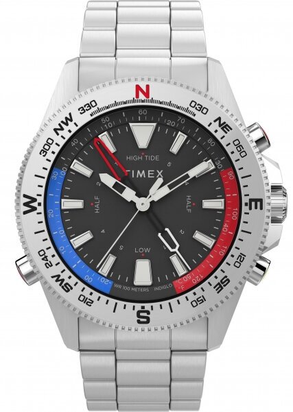 Наручные часы TIMEX TW2V41800, черный, серебряный